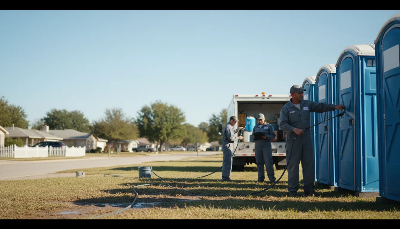 Long-Term Portable Toilet Rental in Concan, TX near me